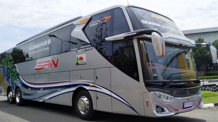 Harga Tiket Bus SAN Terbaru