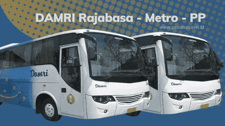 Damri dari Rajabasa ke Metro