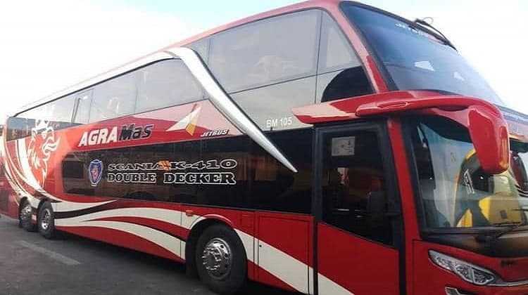 Bus Jakarta Jepara PO agra Mas
